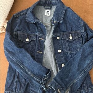 GAP Dark Blue Denim Trucker Jacket